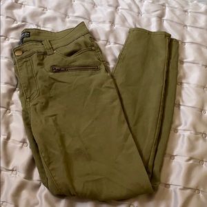 Olive Skinny Jeans